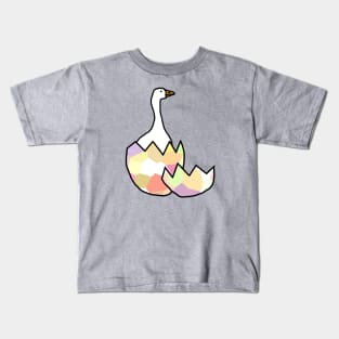 Goose Hatching from Easter Egg Kids T-Shirt